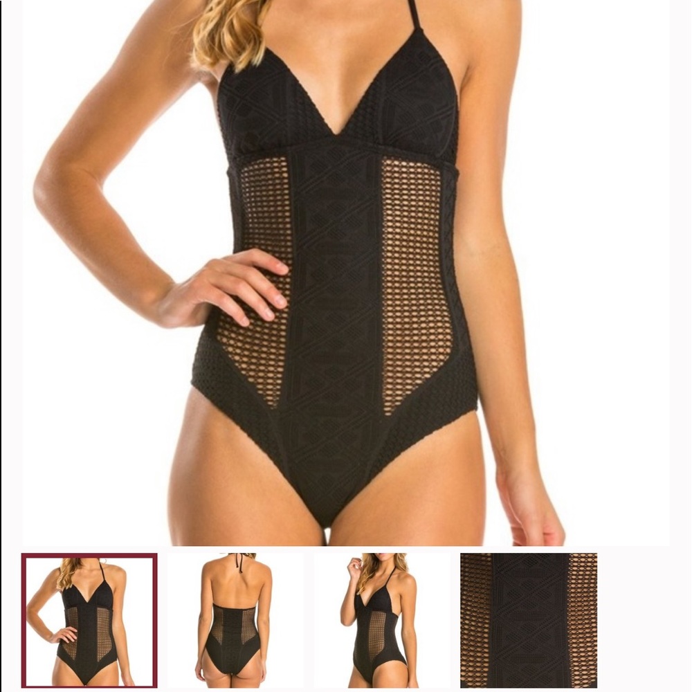 Vitamin A Esperanza Mesh one piece swimsuit